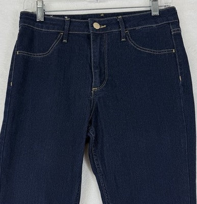 HM Jeans 28 High Waist Skinny Ankle Dark Blue Womens &Denim H&M