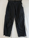 Gap Kids Cargo Parachute Pants Medium 8 Girls Black Pull On New NWT