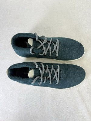 Allbirds Womens 11 Runner Up Mizzles Green Wool High Top Sneakers Shoes New
