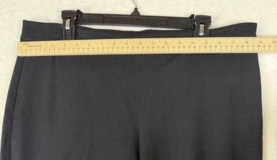 Talbots Chatham Ankle Pants 16 Petite Curvy Women 16P Black