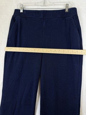 Appleseeds Pants Medium Pull On Denim Dark Blue Womens