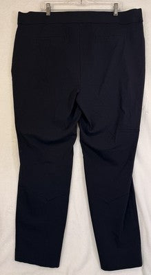 Liz Claiborne Lisa Pants 20W Navy Blue Pull On Womens Plus Size