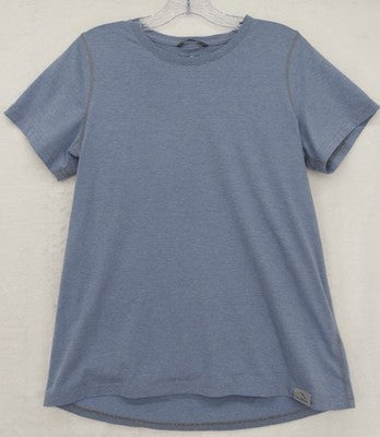 LL Bean Insect Shield Shirt Womens Small Blue Short Sleeve Top
