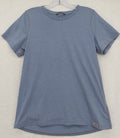 LL Bean Insect Shield Shirt Womens Small Blue Short Sleeve Top