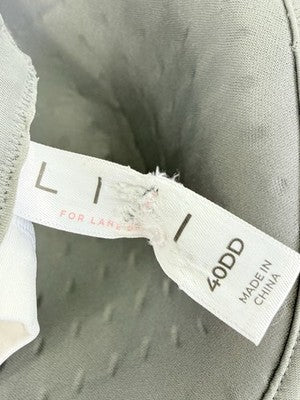 LIVI Cacique 40DD High Impact Underwire Sports Bra Gray Lane Bryant New NWT