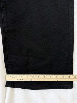 Levis 318 Shaping Wide Leg Jeans 26 Womens Black 26x30 Levi’s New NWT