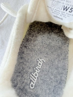Allbirds Wool Runners Womens 5 Ivory Off White Shoes Sneakers Runnin