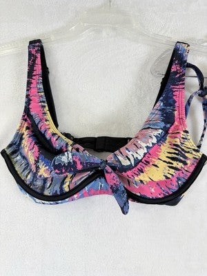 Venus Bikini Set C Top 10 Bottom Underwire Tie Side Tie Dye Womens