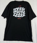 Altra Running T Shirt Mens XL Black Short Sleeve Stay Out There Crew Neck Tee