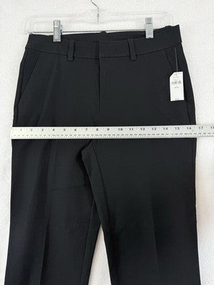 Gap Bistretch Pants 4 Petite Womens Slim Ankle New NWT Black Cotton Stretch