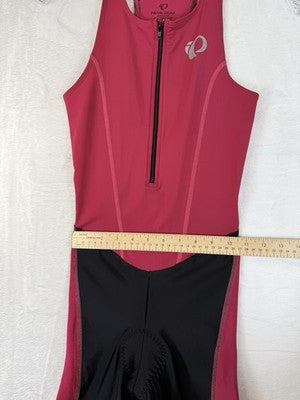 Pearl Izumi Tri Suit Medium Womens Pink Select Pursuit Triathalon Cycling
