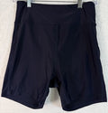J Crew Bike Shorts Womens Medium Navy Blue High Rise Workout
