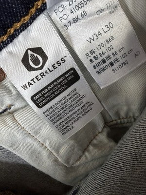 Levis 502 Jeans 34x30 Mens Taper Dark Blue Levi’s