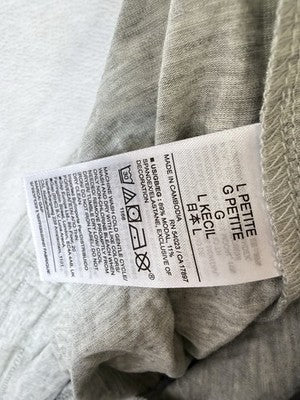Gap Pajama Pants Large Petite Gray Womens Softest Modal PJ Sleep New NWT