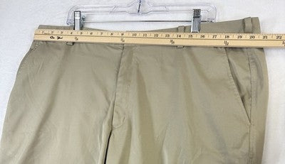 Nike Golf Dri Fit Shorts 40 Mens Beige Tan 11”