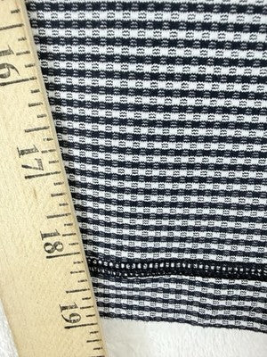Lululemon Wunder Under Crop II Leggings 6 Womens Workout Blue Gingham