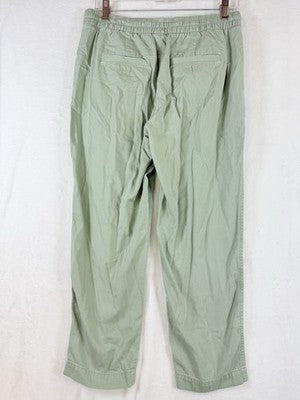 Gap Easy Pants Medium Womens Safe Green Lightweight Cotton Pull On