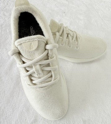 Allbirds Wool Runners Womens 5 Ivory Off White Shoes Sneakers Runnin
