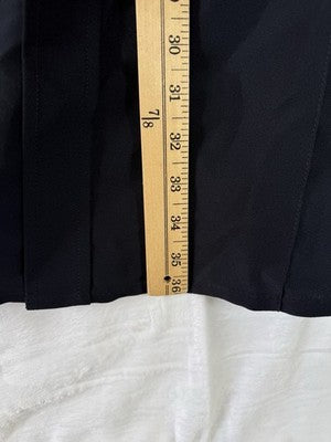 Blauer Super Shirt 19.5 Dark Navy Blue 36 37 Ling Sleeve Zip Front Mens New NWT