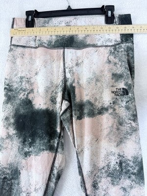 The North Face XL Womens FD Pro 160 Tights Pink Gray Workout