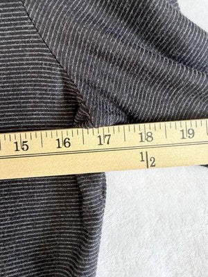 Artisan NY Dress Small Gray Knit Fit & Flare