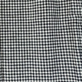 Talbots A Line Skirt 6 Black White Check Wool Blend Lined Pencil Womens
