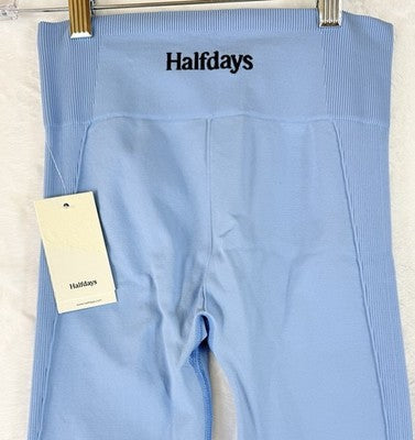 Halfdays Sophia Legging Sophia XS Blue Seamless Womens Leggings NWT New