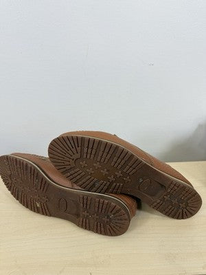 Vintage Dooney And Bourke Shoes Duck Boots 11 Womens Made In USA Brown Leather