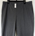 Talbots Dress Pants 16 Gray Womens Side Zip New NWT