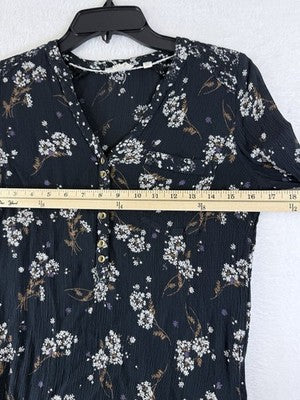 Fat Face Top 2 Long Sleeve Tunic Blouse Floral Print FatFace