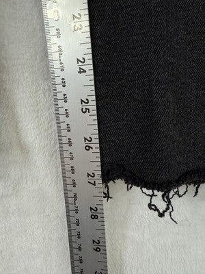 All Saints Jeans 31 Black Roxanne Raw Hem High Rise Skinny AllSaints Women Denim