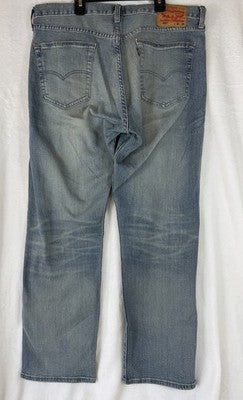 Levis 501 36x30 Mens Jeans Light Blue Levi’s Button Fly