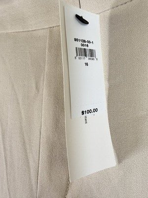 Banana Republic Hayden Wide Leg Pants 18 Black High Rise Womens New NWT