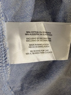 Gap Mens Shirt Small Oxford Button Down Blue Long Sleeve New NWT