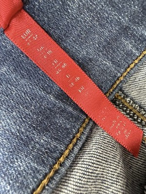 Spanx Jeans Large Pull On Skinny Blue