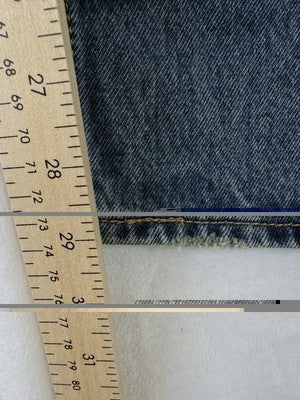 Levis Low Loose Jeans 30 Womens 30x34 Wide Leg Blue High Rise Levi’s