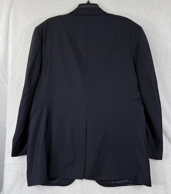 Jos A Bank Blazer 43r Wool Navy Blue Mens Jacket Signature Gold Buttons