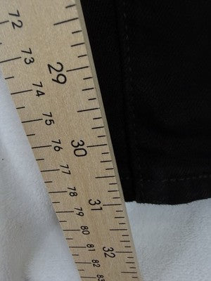 Levis 510 33x32 Jeans Black Skinny Mens Denim