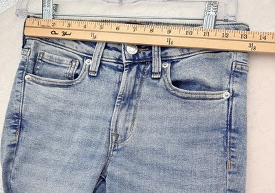 Gap Universal Skinny Jeans 26 Short 2 Light Blue Womens