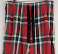 Victoria’s Secret Flannel Pajama Pants Medium Red Plaid Womens Sleep PJ