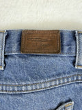 LL Bean Jeans Mens Natural Fit 42x32 Blue Denim