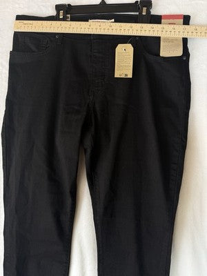Levis 311 Shaping Skinny Jeans 32 Womens Black 32x30 New NWT