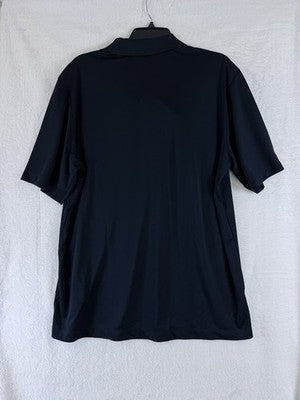 New England Patriots Foundation Golf Polo Large Mens Blue Shirt Short Sleeve New