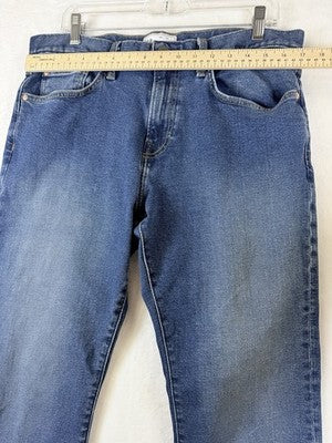 Gap Jeans Men 34x30 Slim Fit Resin Rinse Blue Denim