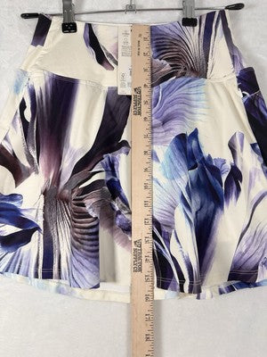 Calia By Carrie Underwood Skort XS Purple Floral Skirt & Shorts Golf Tennis NEW