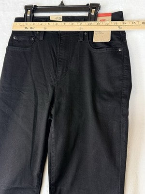 Levis 724 High Rise Slim Straight 28 Womens Black 28x32 Levi’s New NWT