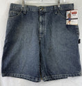 Wrangler Jean Shorts 36 Men 11” Carpenter Blue Five Star Mens Denim New NWT