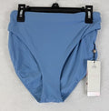 Calia Swim Bottom Large Womens Blue Core Mid Rise Bikini Swimwear New NWT