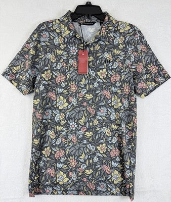 Travis Mathew Golf Polo Shirt Small Men TravisMathew Featherweight Heater New