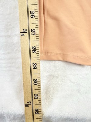 BalTogs Dancewear Leggings Small Pants High Waist Peach Pink Dance New NWT